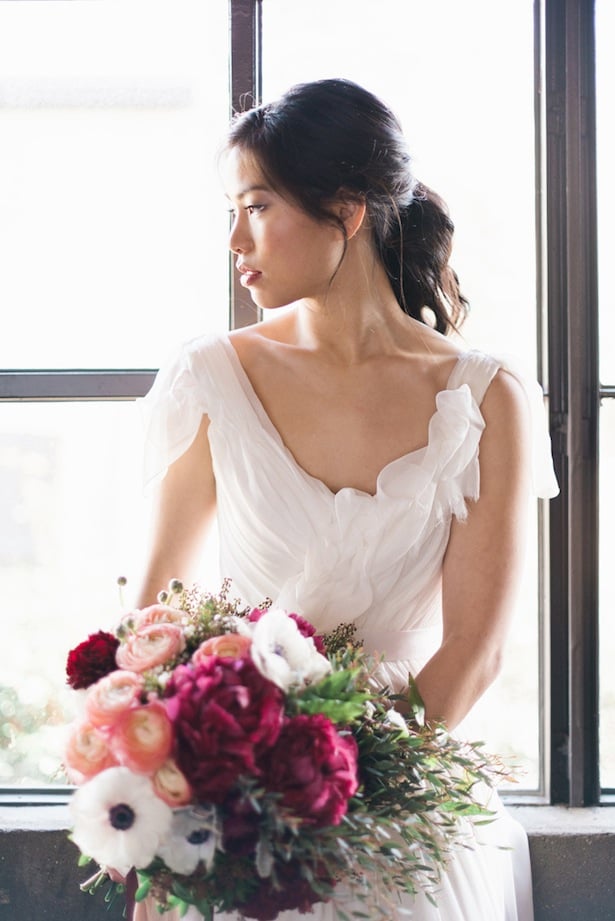 Winter Bridal Inspiration with Rustic White- Carol Hannah Monticello gown