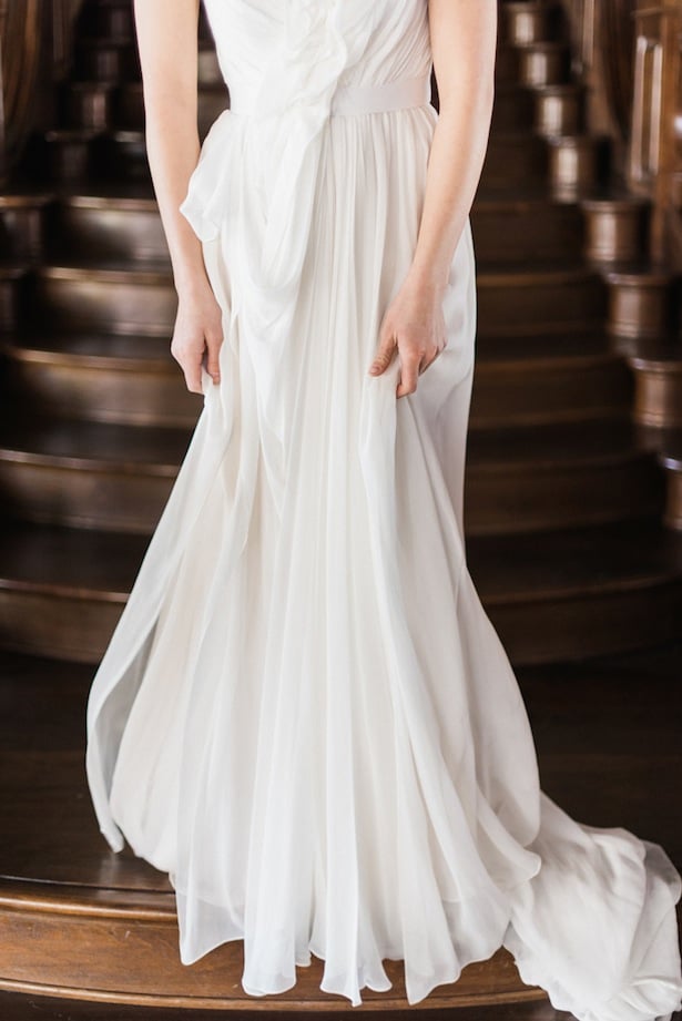 Winter Bridal Inspiration with Rustic White- Carol Hannah Monticello gown