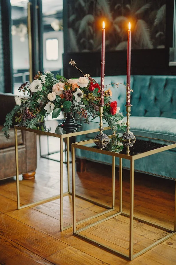Carol Hannah Iolite gown real wedding inspiration