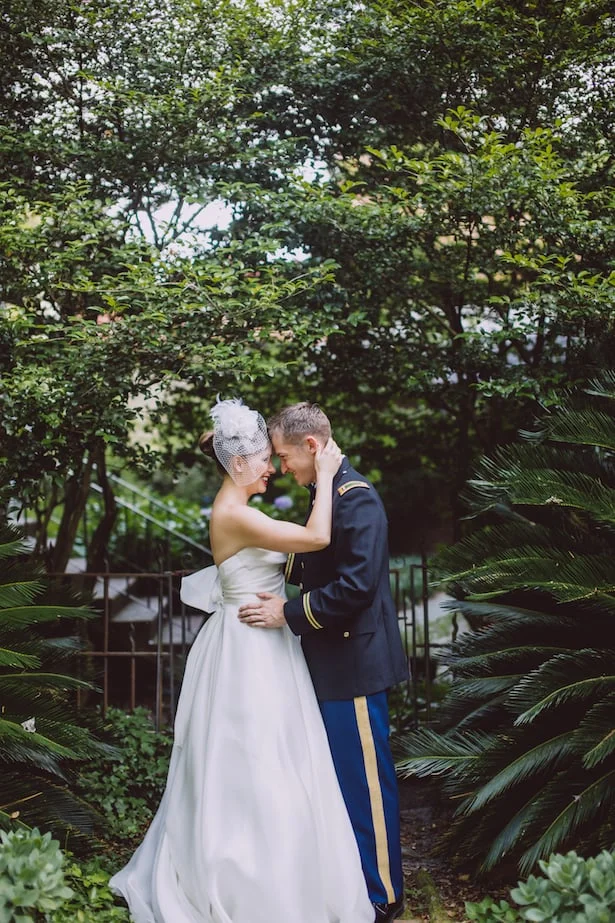 Carol Hannah real wedding - Mulberry gown - A Patriotic Wedding