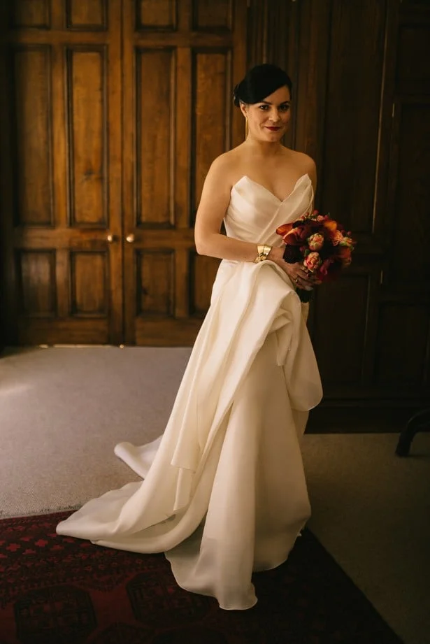 Real Weddings - Carol Hannah Poplar Gown