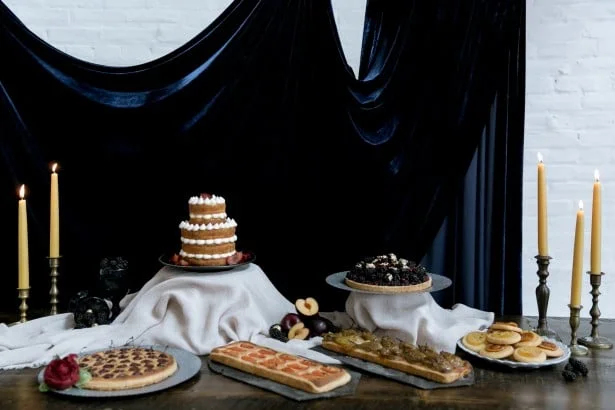 Carol Hannah Azurite in gold -Real Wedding Inspiration
