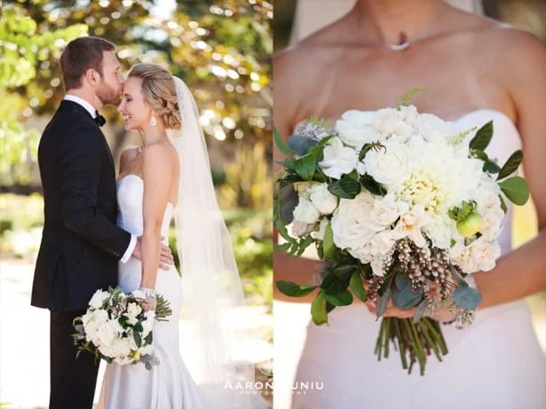 Carol Hannah Real Wedding Tourmaline gown
