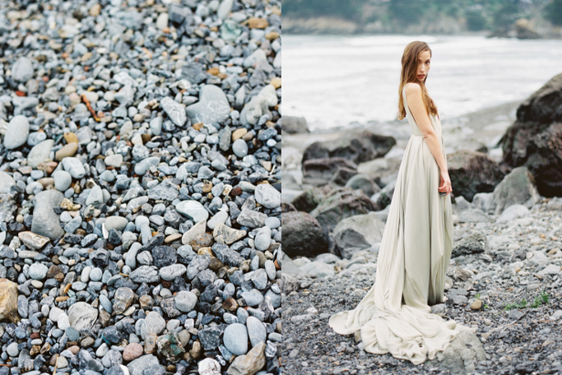 Carol Hannah Azurite wedding gown -Beach wedding inspiration