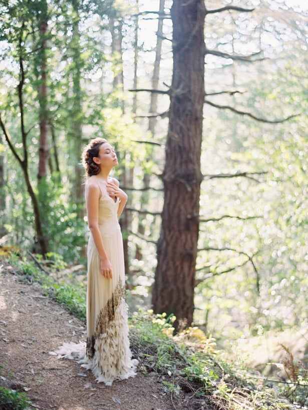 Carol Hannah Malachite gown real wedding inspiration with Amy Osaba and