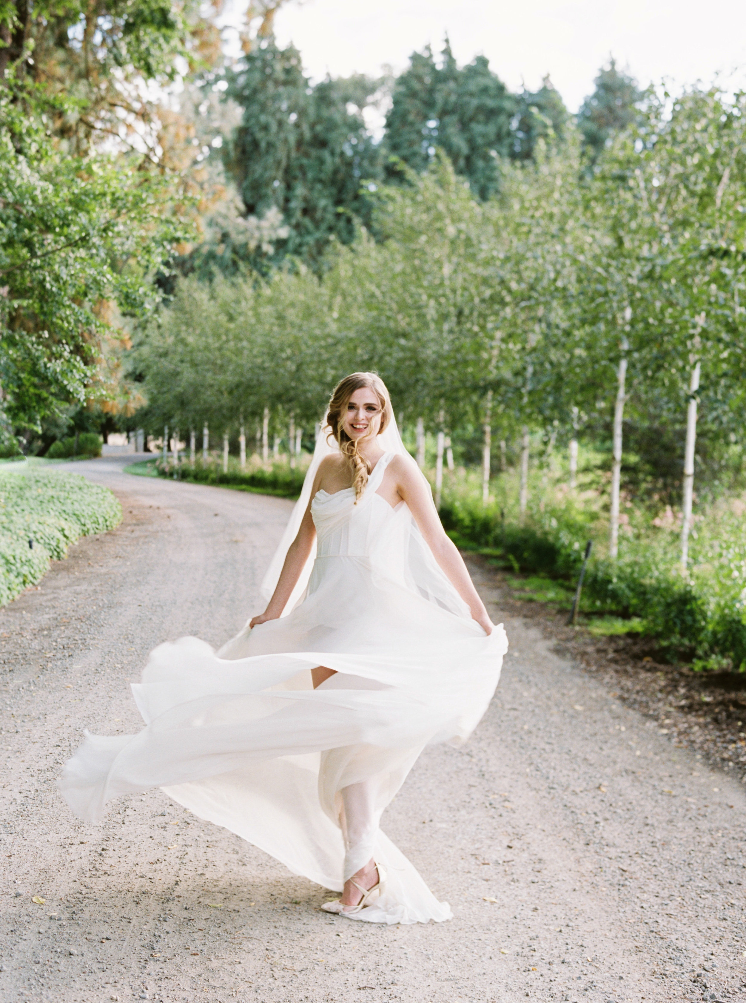 Draped grecian one shouldered flowy wedding gown - Carol Hannah Artemisia-233.jpg