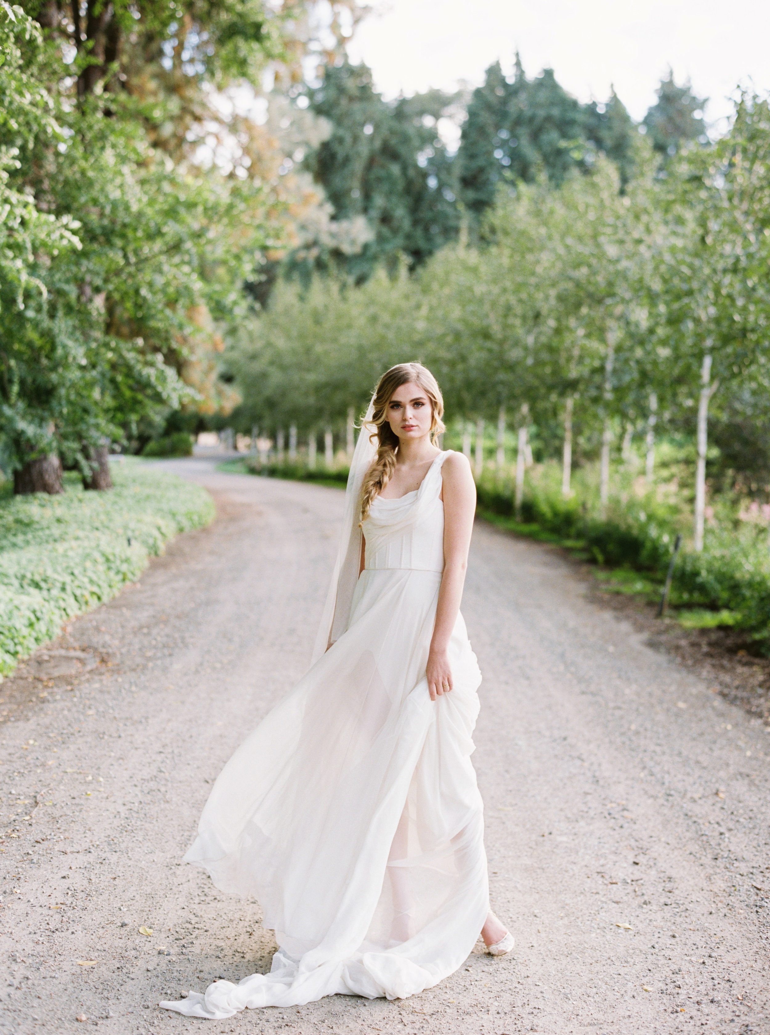 Draped grecian one shouldered flowy wedding gown - Carol Hannah Artemisia-235.jpg