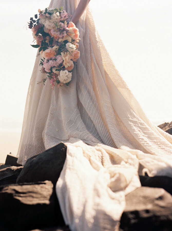 Coralia 44 - deep-v flowing textured off-white boho wedding dress.jpg