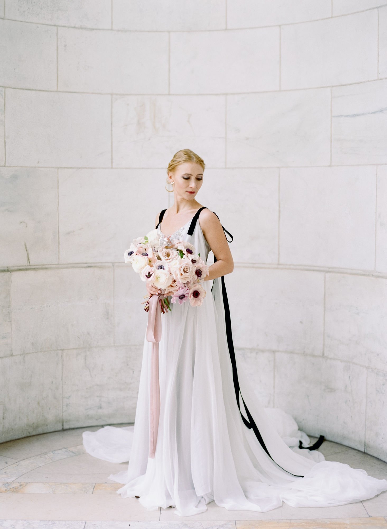 Ephemera 3 - Soft flowy wedding gown black details1.JPG