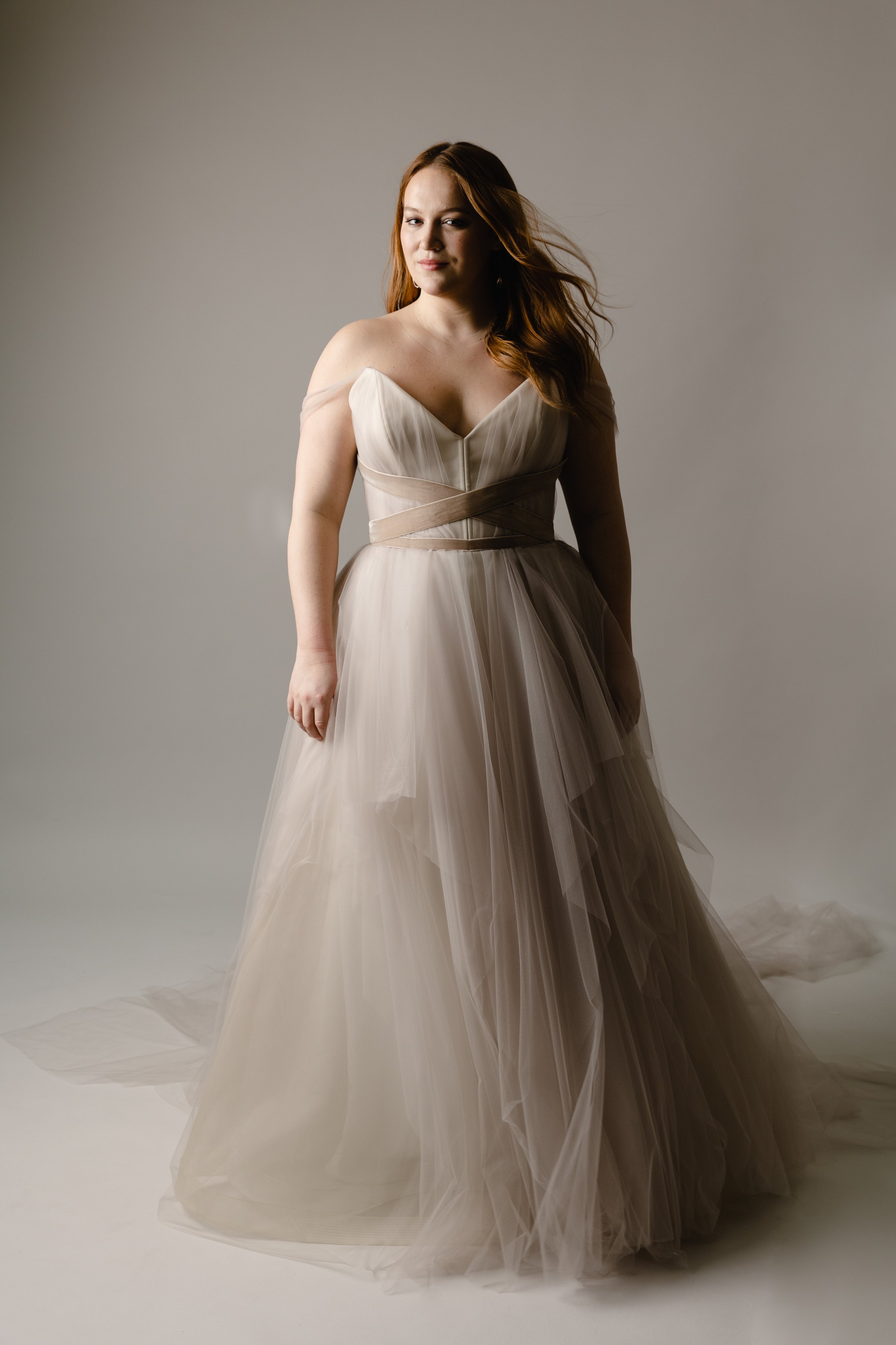 Sfumato draped tulle a-line wedding dress ballet inspired1.jpg