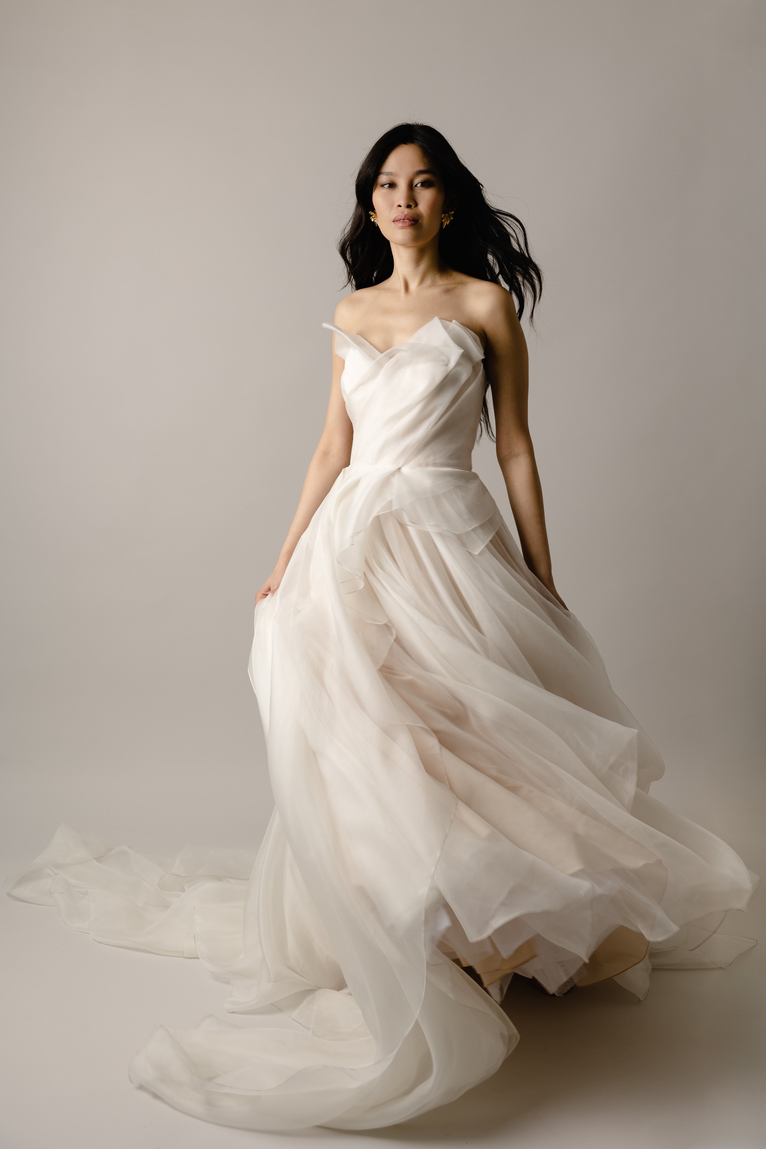 Alla Prima organza draped wedding dress 1.jpg