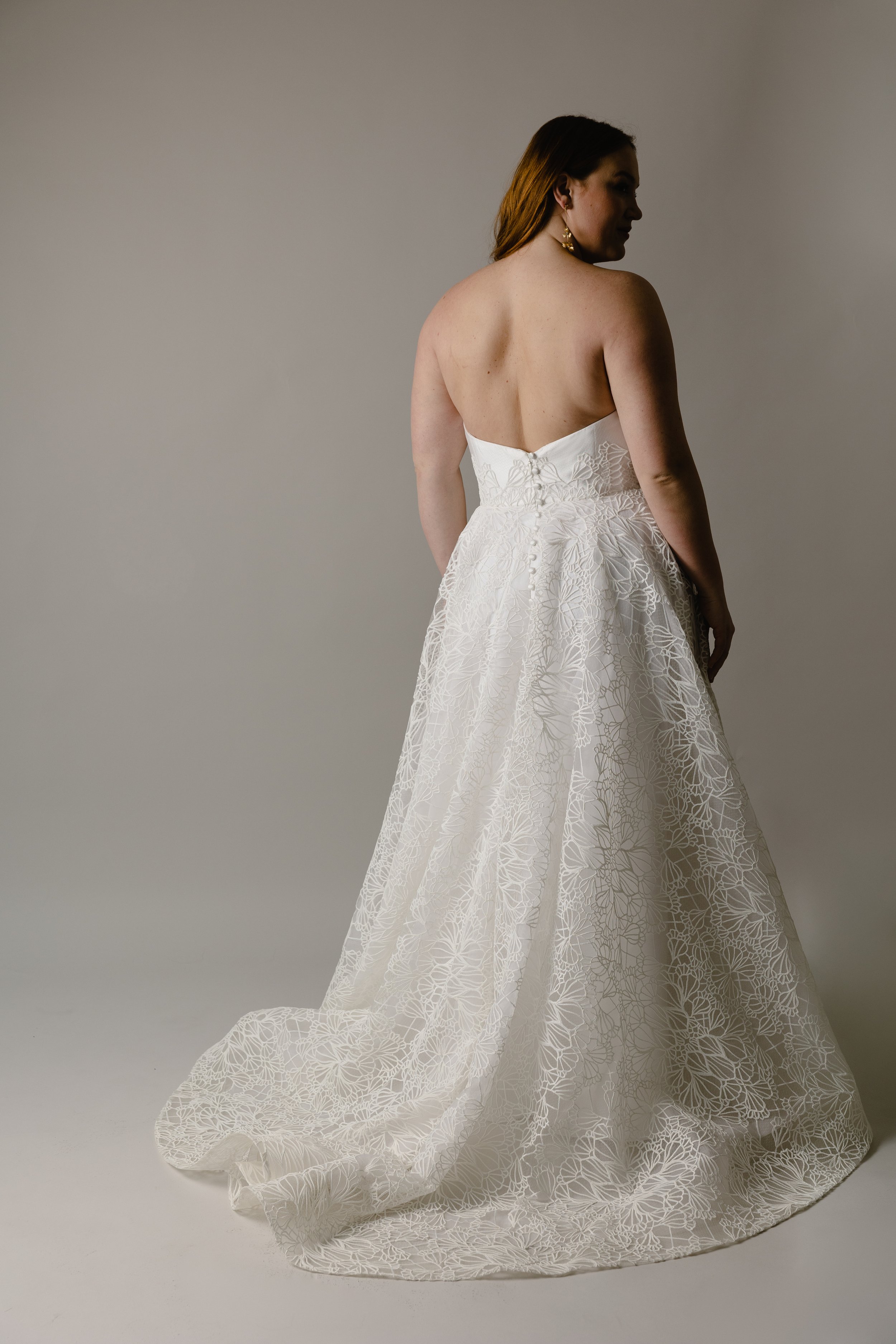 Harlow geometric lace textured wedding dress size 20 web.jpg