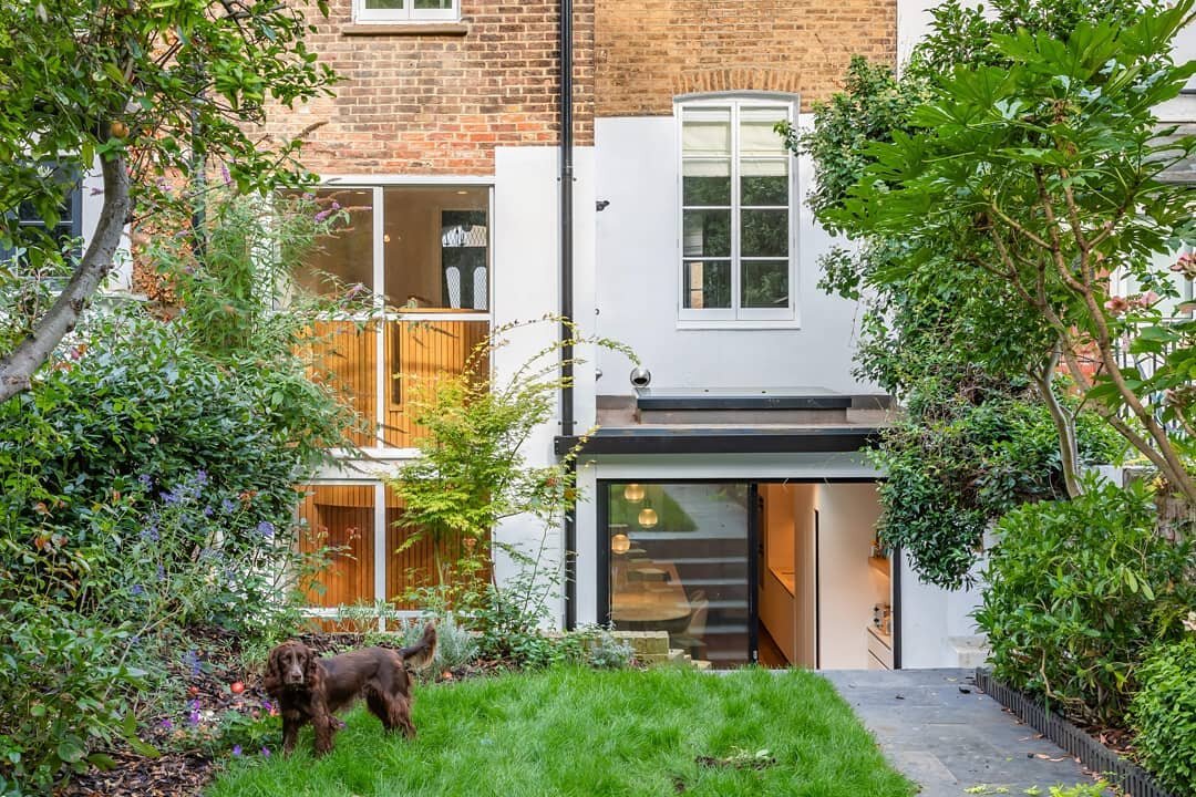 We have recently completed remodelling a family home at Upper Park Road, London with the lower ground and upper reception living areas of the house transformed to create a unified relationship with the remodelled garden, improving access and opening 