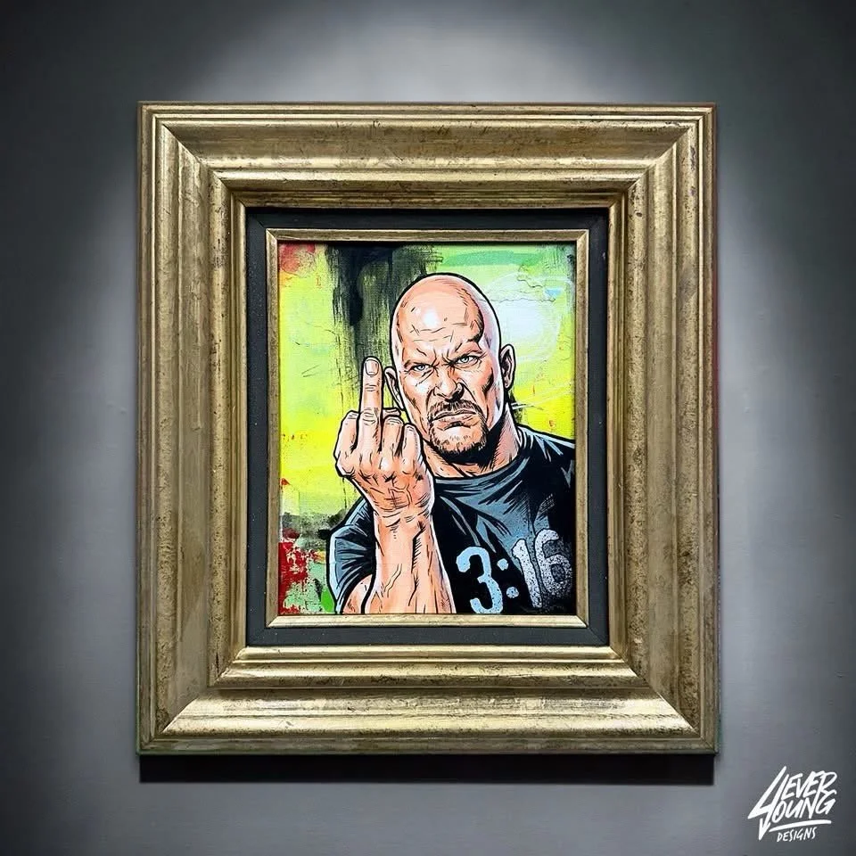 I missed painting on Mario day... Ain&rsquo;t no way in hell I was gonna miss a painting for 3:16!

Painting available for purchase in the link below:

https://foreveryoungdesigns.com/shop/316