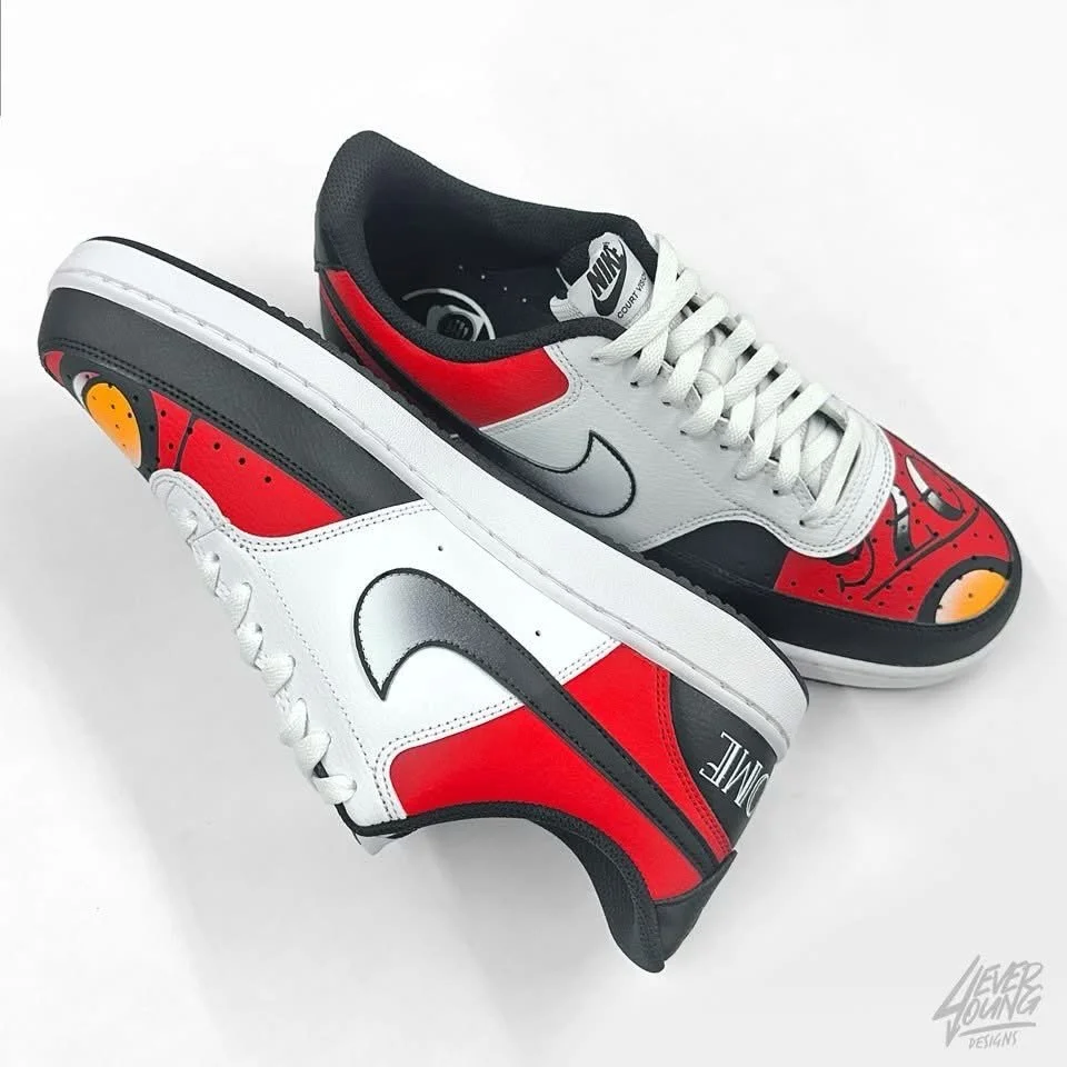 My latest pair of custom kicks I gifted for a good friend!