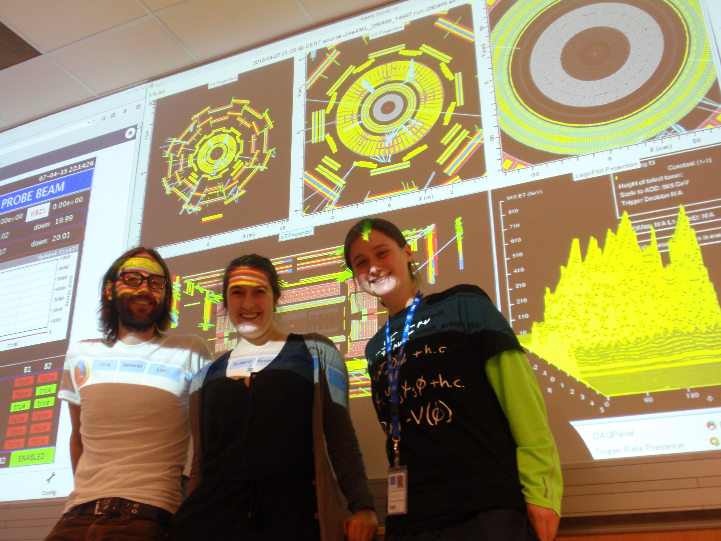  ATLAS is many things.&nbsp; It's a particle physics experiment at the Large Hadron Collider, at CERN.&nbsp; It's a six story-high soda can filled with sophisticated electronics that's buried one hundred meters underground and stuck between two 6.5 T