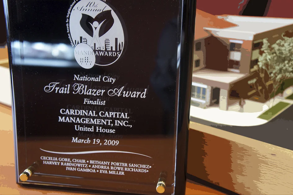 2009 LISC Trail Blazer Award Finalist