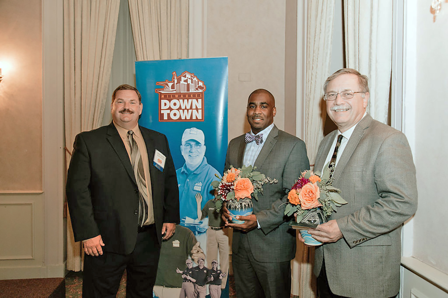 Left to Right: Chris Geiger, Cardinal Capital Management; Kalan Haywood, Haywood Group; Erich Schwenker, Cardinal Capital Management