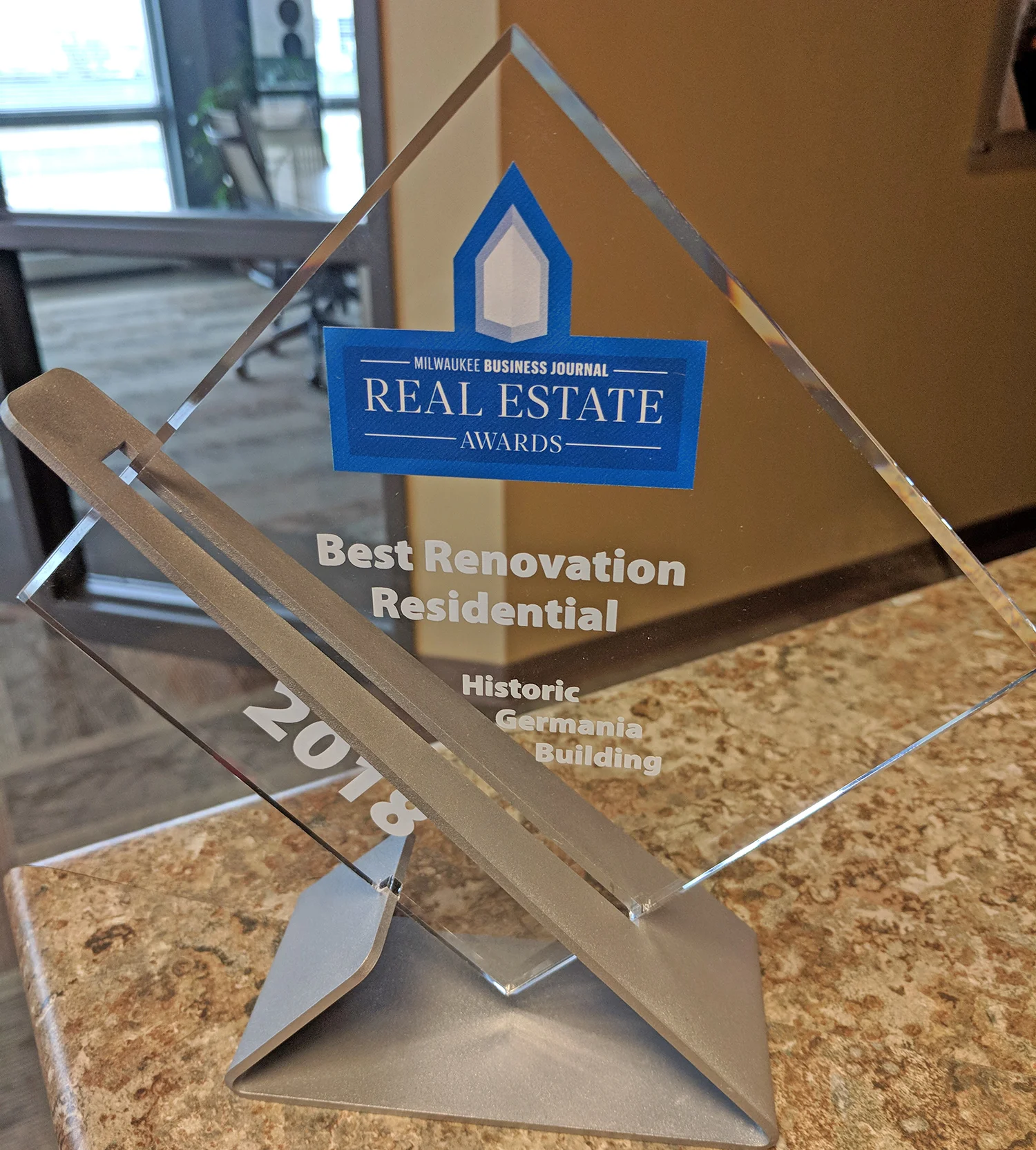 2018 Best Renovation Residential Award
