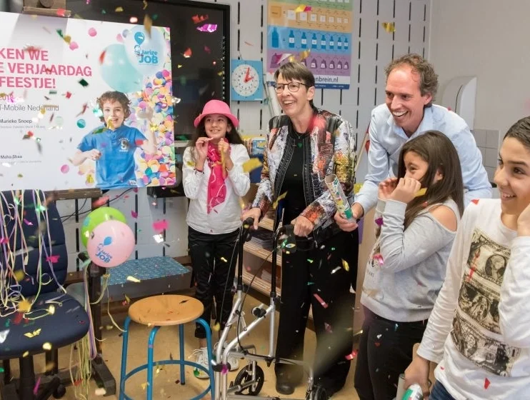 Partnership T-Mobile en Stichting Jarige Job