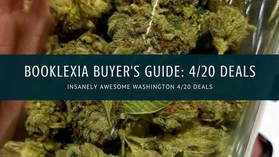 2018 Booklexia Buyer's Guide to Washington 4/20 Deals || Alexia P. Bullard.com || alexiapbullard.com