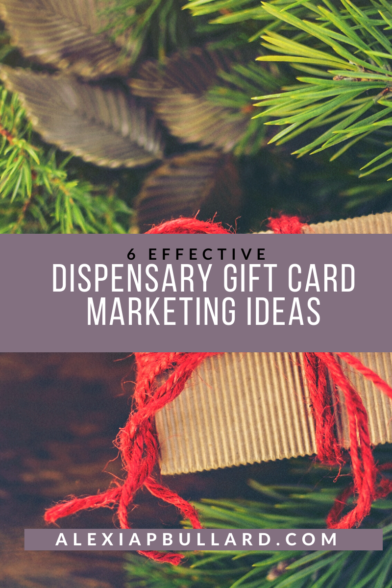 Dispensary Marketing Blog / 6 Effective Dispensary Gift Card Marketing
