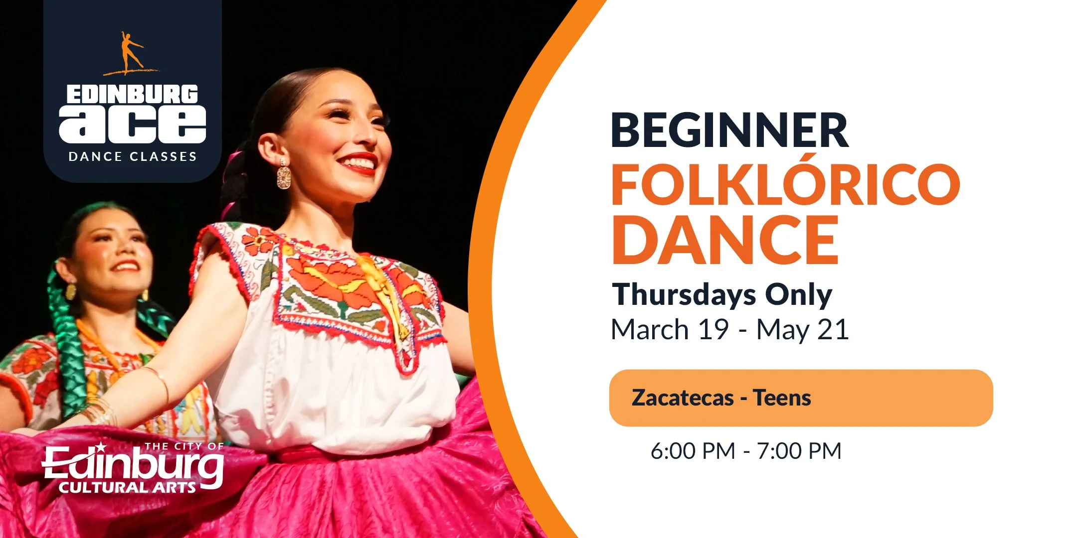 Edinburg dance classes, what to do in edinburg, edinburg ace folklorico classes