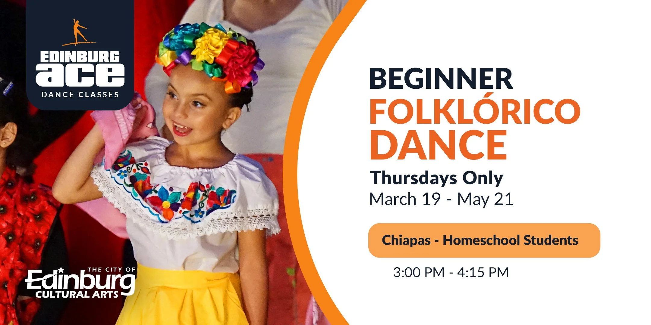 Edinburg dance classes, what to do in edinburg, edinburg ace folklorico classes