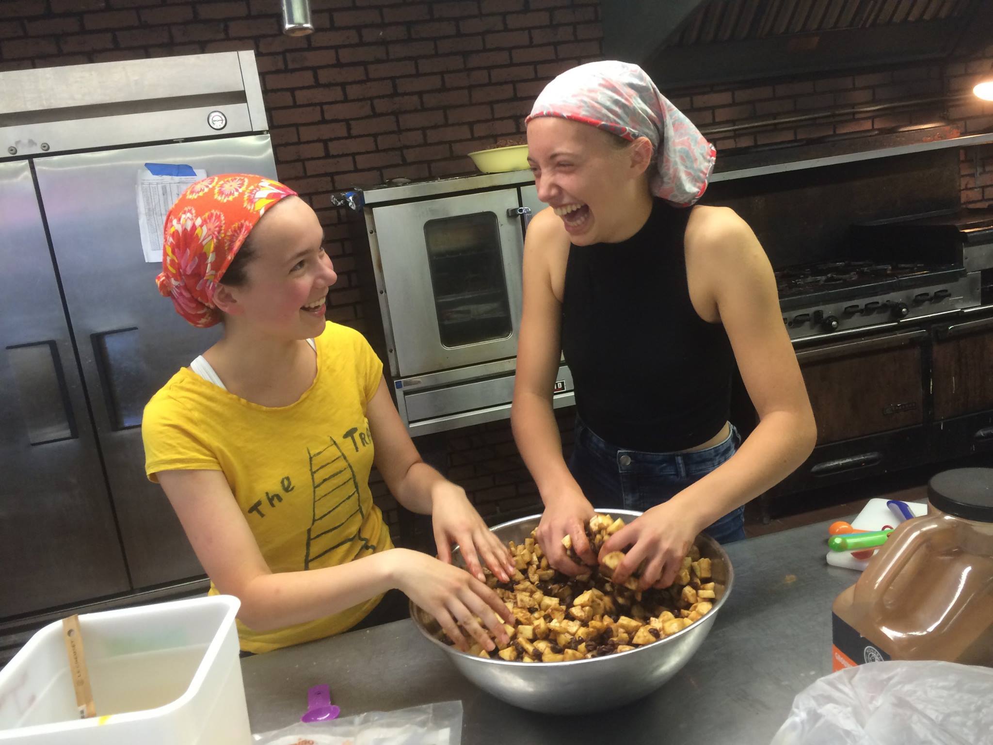  One way we explore diversity at Camp is through meals. During the season, campers cook and serve meals from their home country for the staff and other campers.&nbsp; 