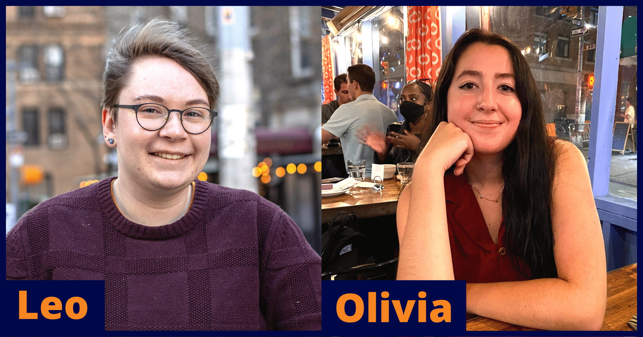 Meet our Social Work Interns, Leo and Olivia!