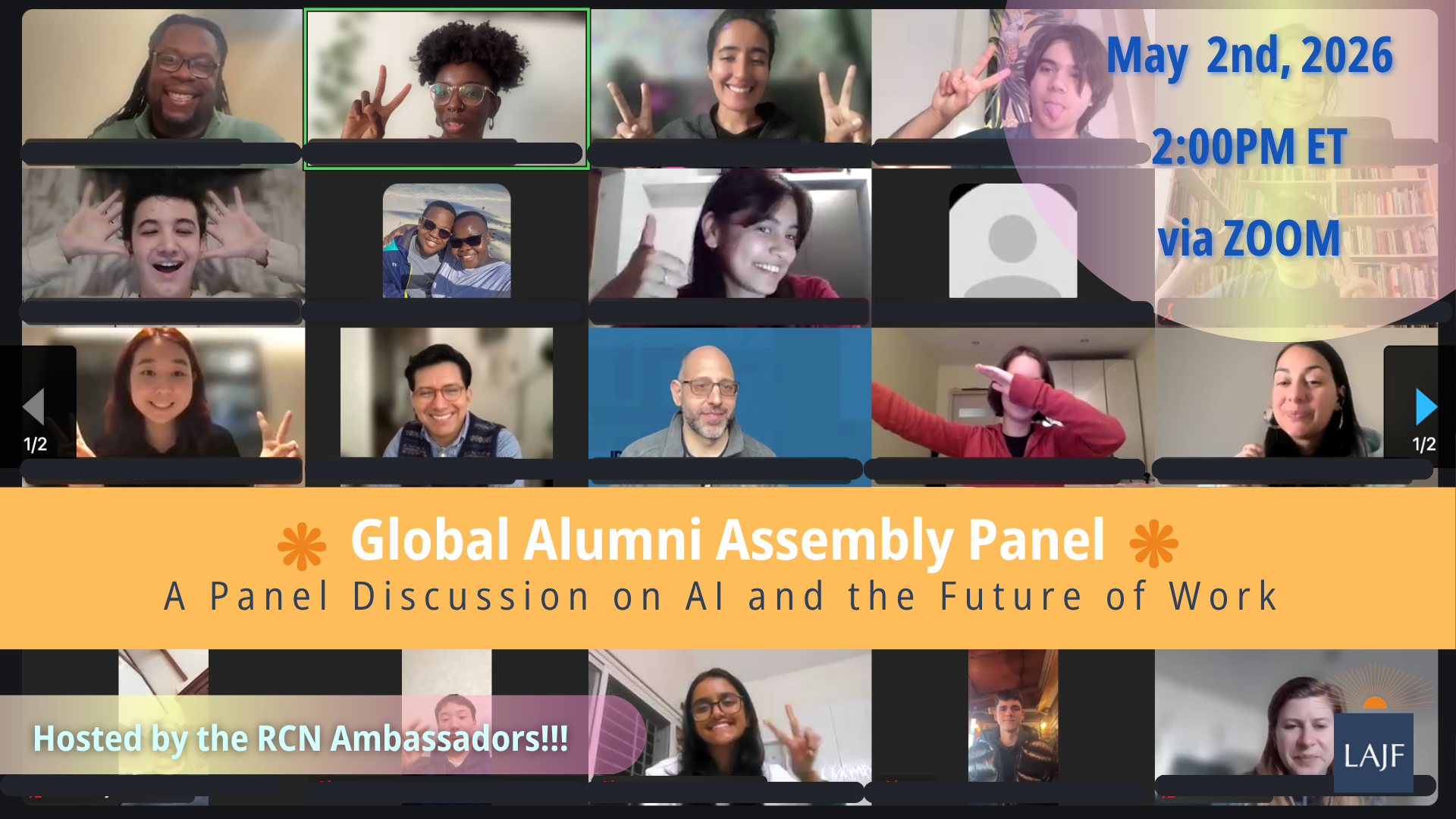Global Alumni Assembly Panel: AI and the Future of Work