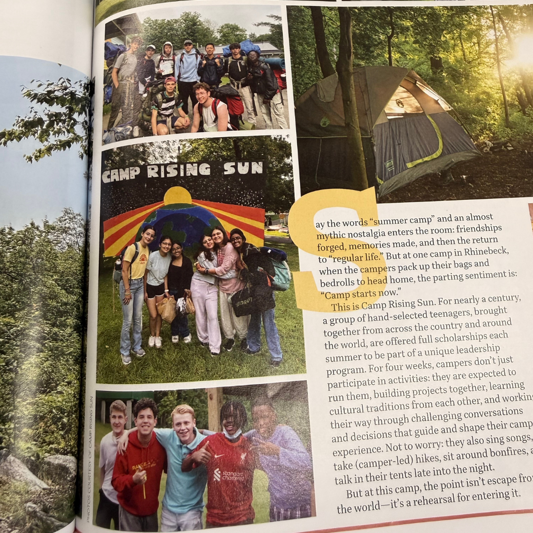 Camp Rising Sun Featured in Hudson Valley Magazine