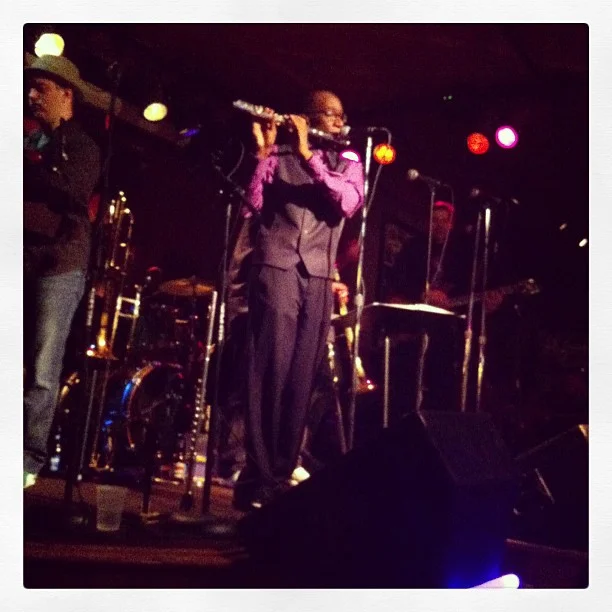 Marcus Farr on flute