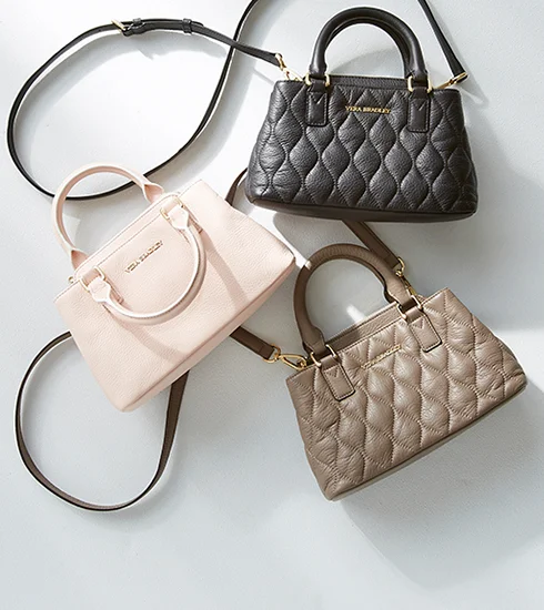 A great selection of Vera Bradley bags.