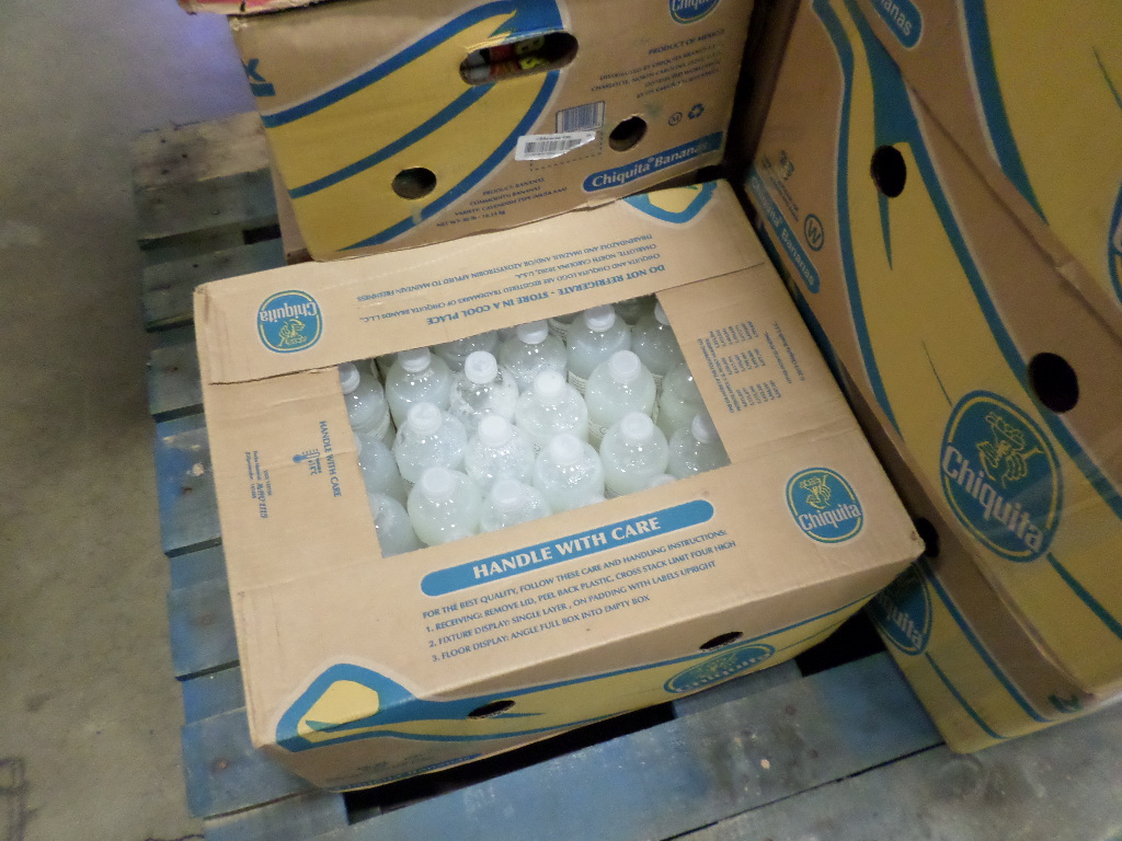 Volunteers also make laundry detergent for families. While Community Harvest is a "food" bank, they also provide more than just food!