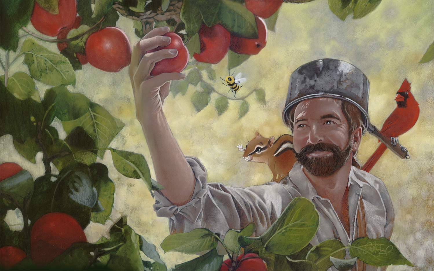 Johnny Appleseed (Illustrated by Joshua S. Brunet )