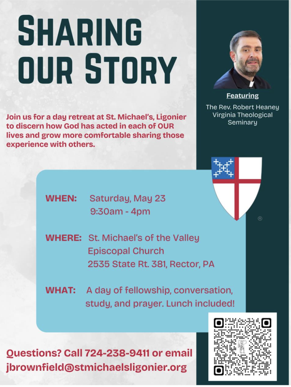 Sharing Our Story Retreat Flyer