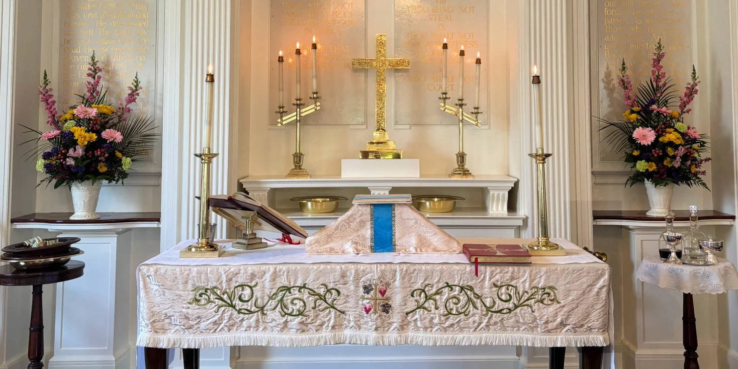 Easter Altar for Easter Sunday .jpg