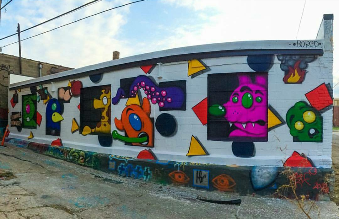 Art Alley East Crossroads Arts District 2015