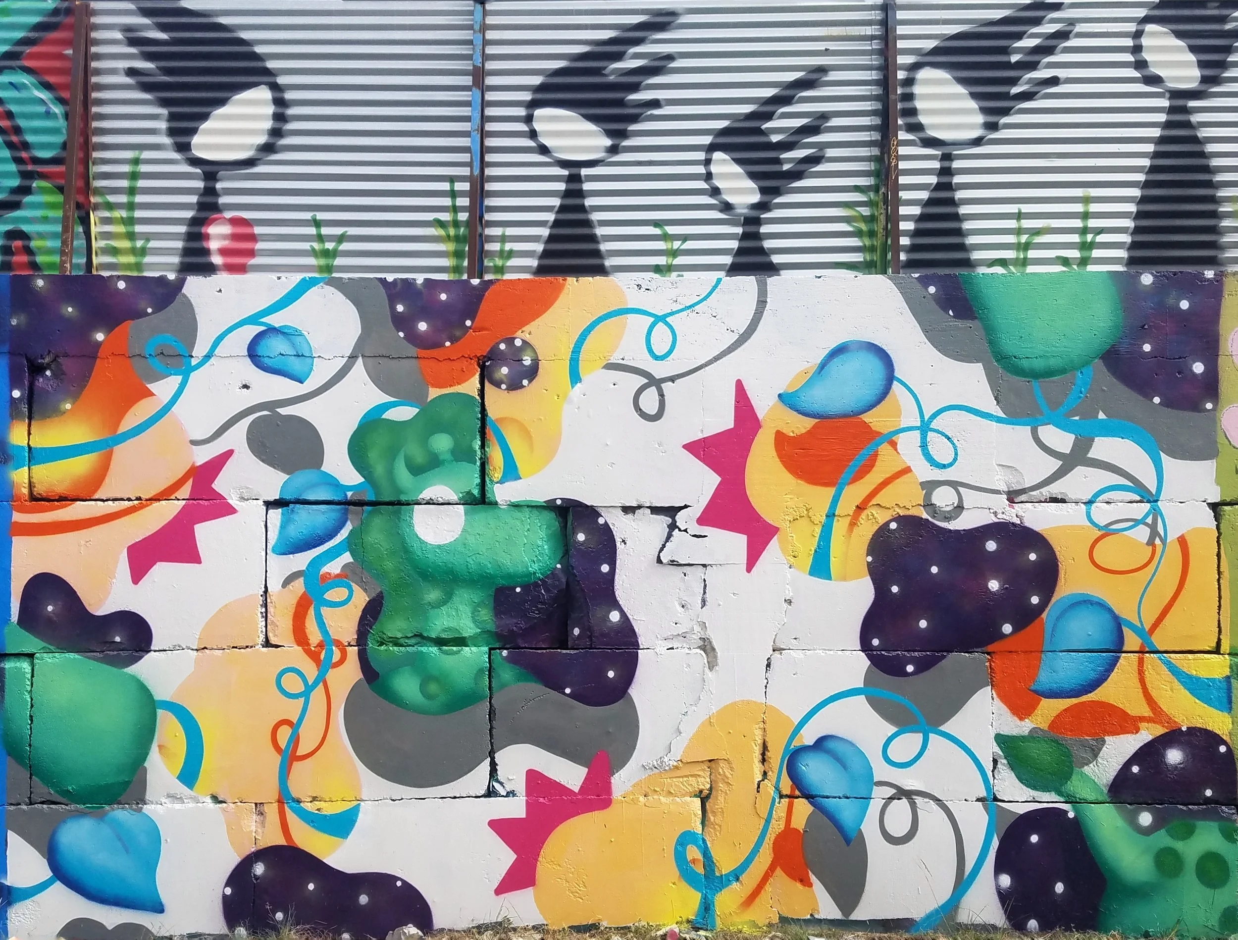  A-Wall Mural Festival Bird Road Arts District Miami, FL 2018 