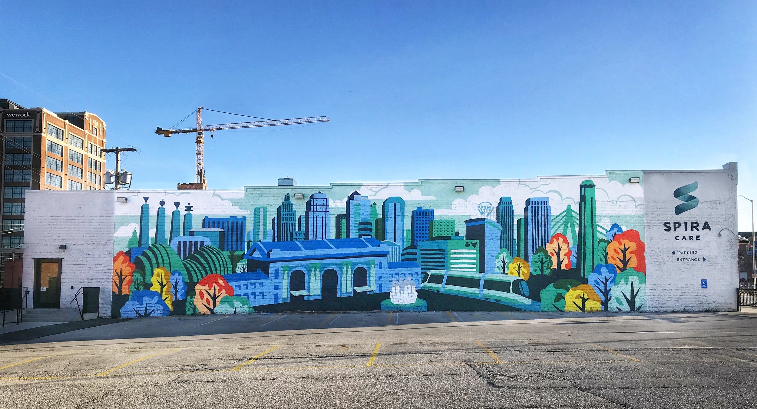 Designed by Dave Douglass Painted by Rif Raf Giraffe Spira Care Crossroads, 2019