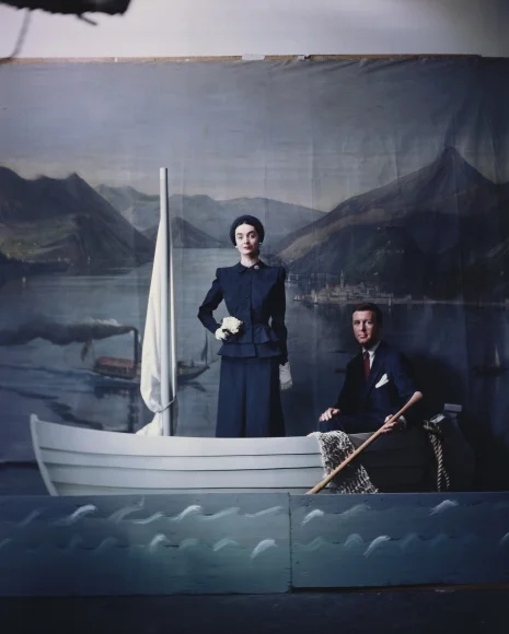 Model Pat Donovan, photographer Henry Clarke - Glamour, 1947