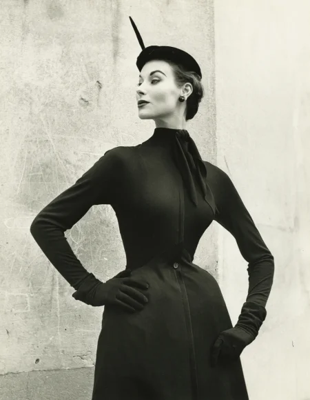 Dior Black Collection - Vogue, Sept. 1, 1952