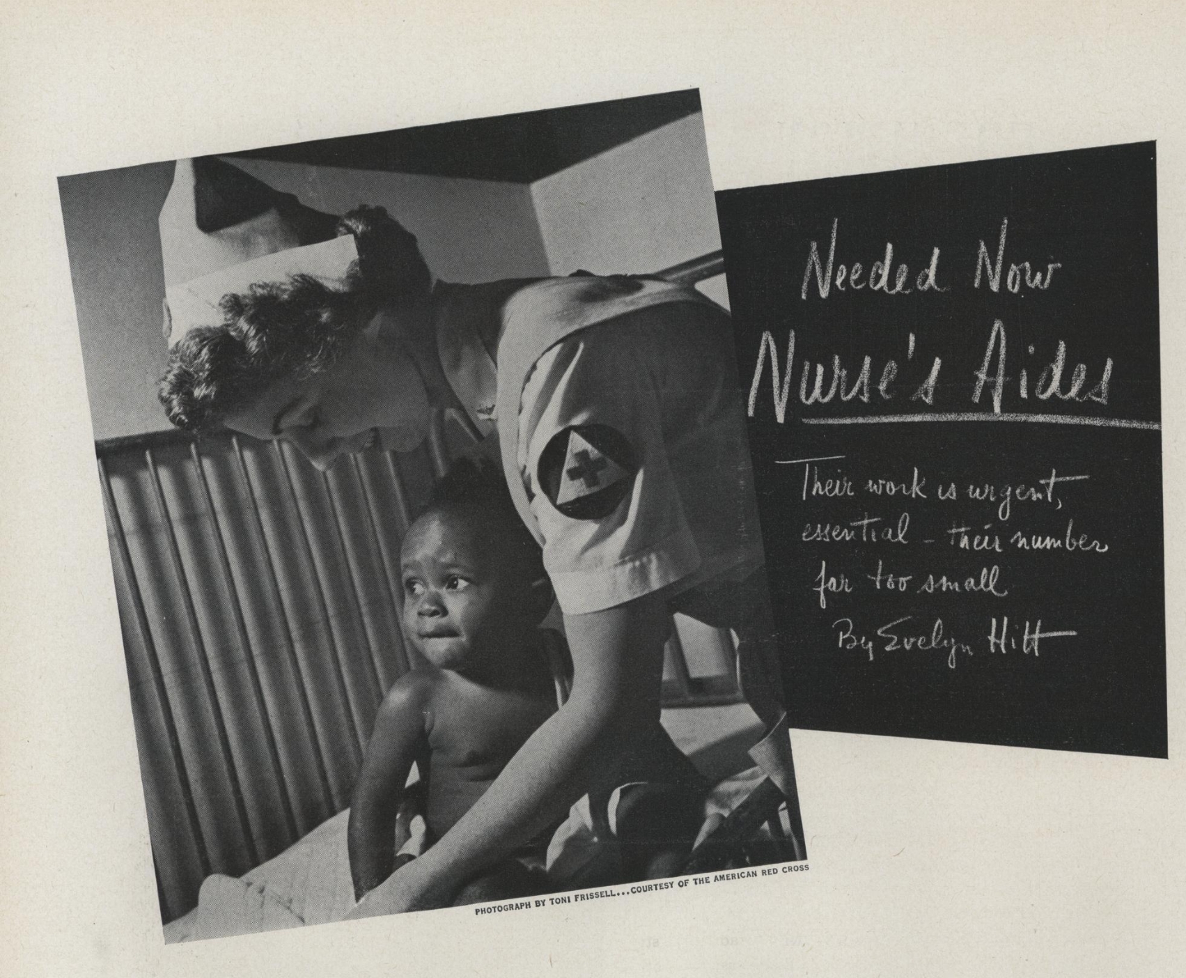 Needed Now, Nurse's Aides - Vogue, Feb. 1, 1943