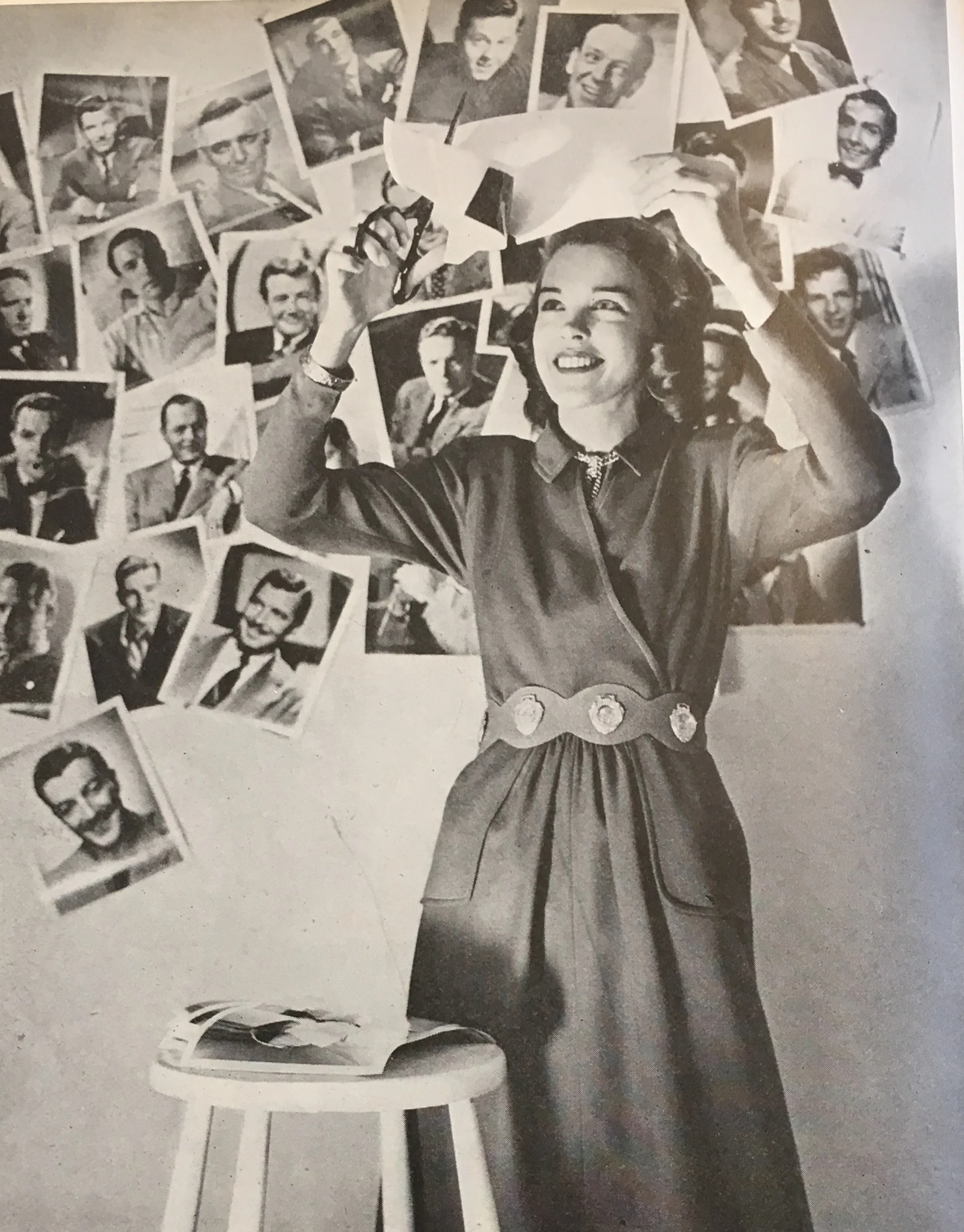 Every BG knows the importance of a sensible dress - Charm, Sept. 46