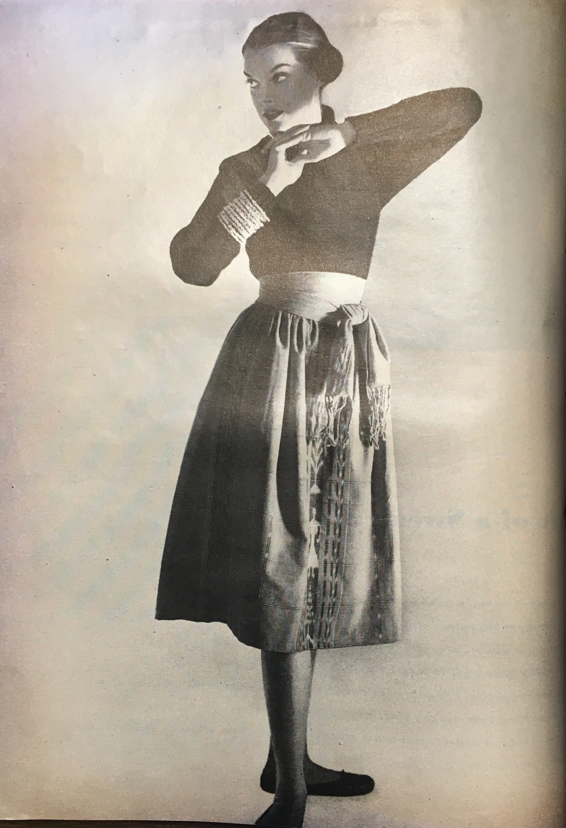 Life of a Sweater - Charm, Dec. 1945