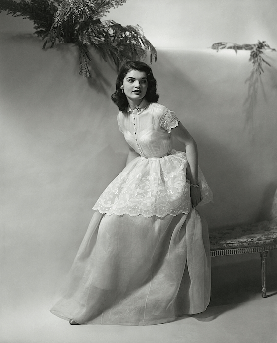 Jacqueline Bouvier, age 18, ca. 1948 - taken for Vogue,