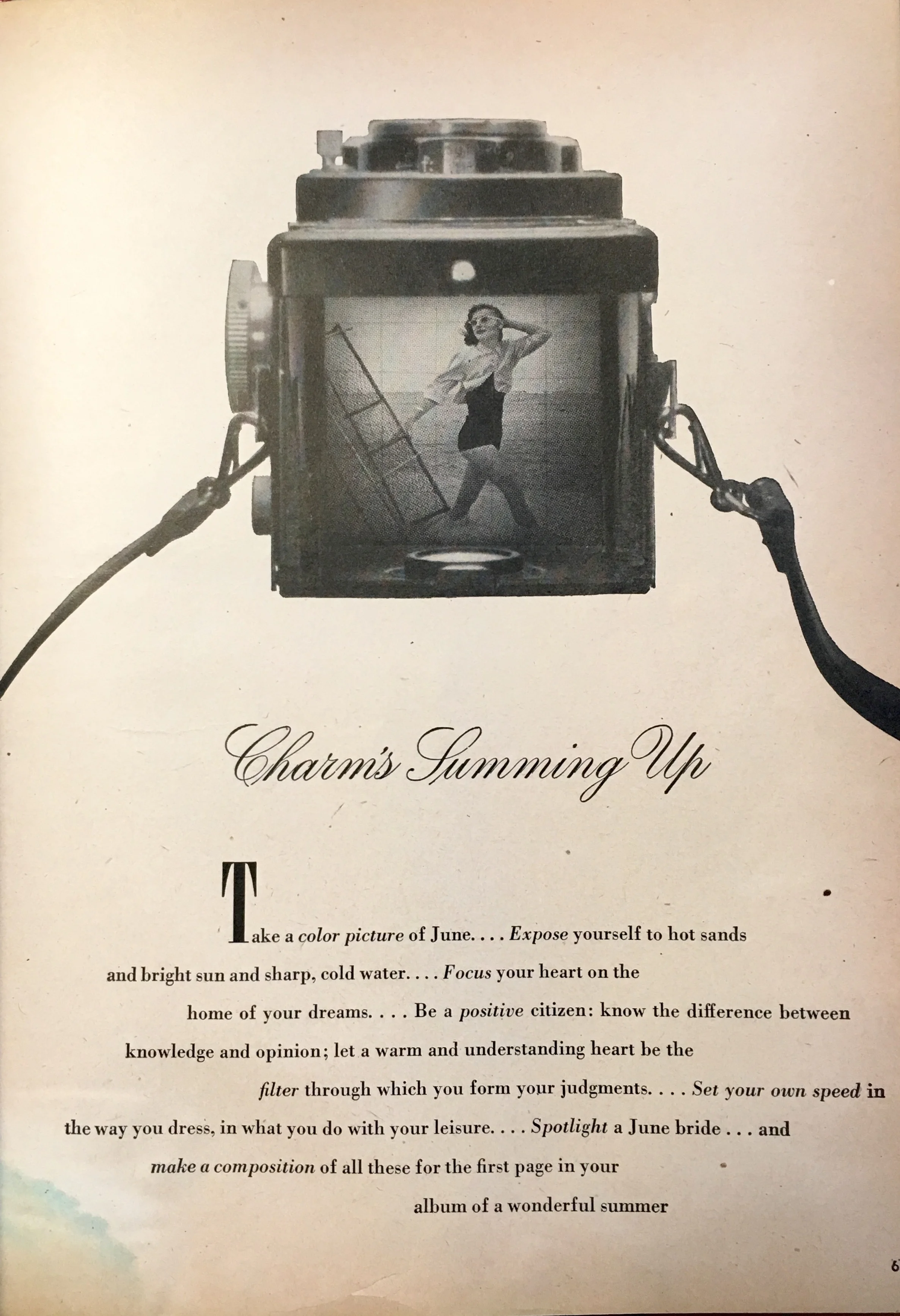 Photo Issue - Charm, June 1947