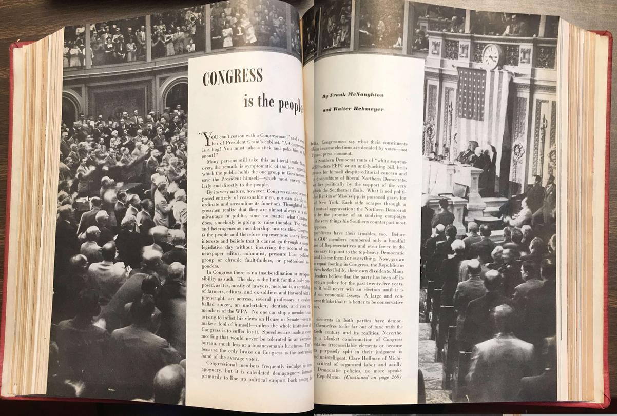 Congress is the people – Charm, May 1945