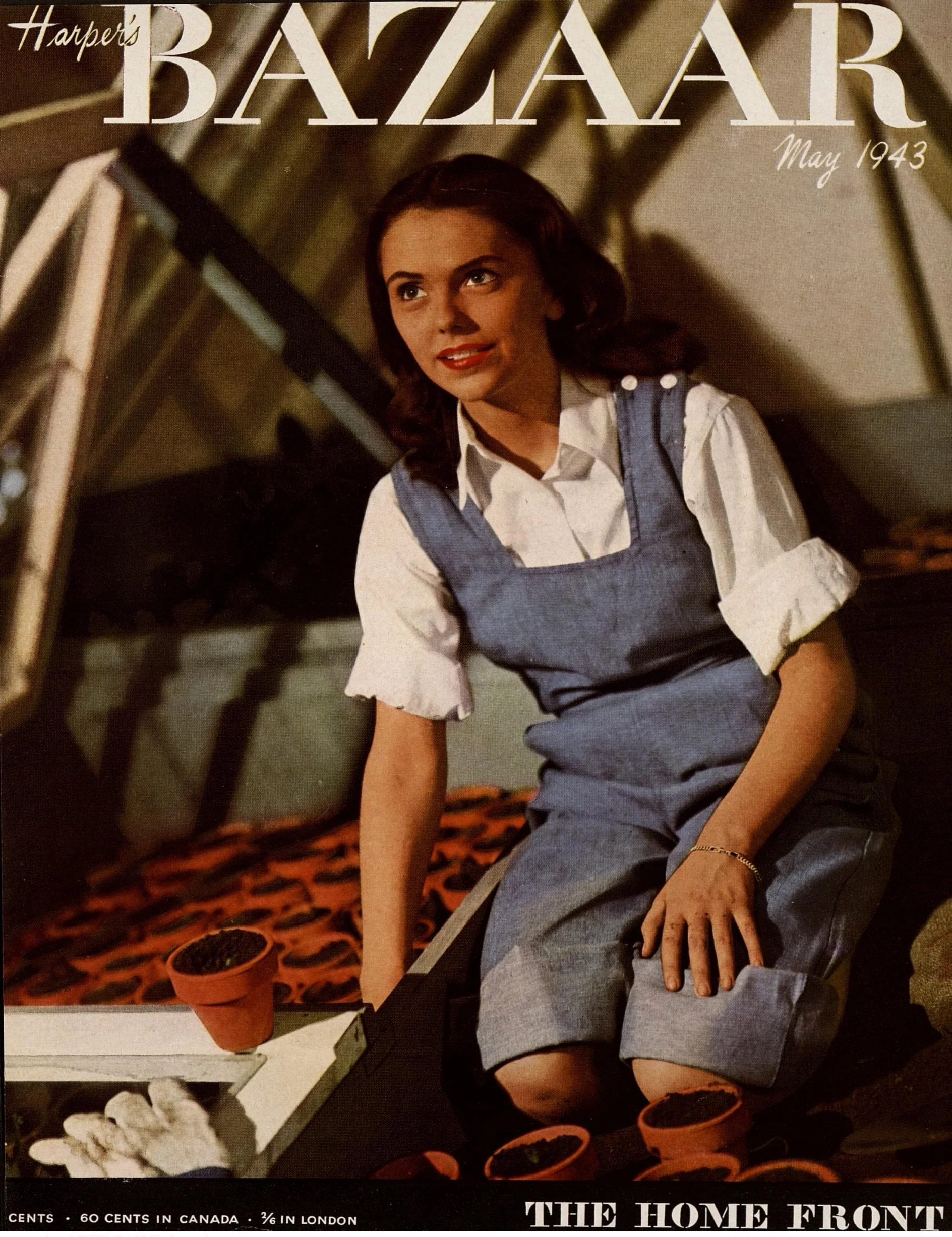 The Home Front, cover – Harper's Bazaar, May 1943